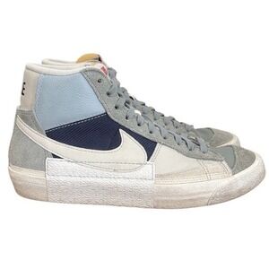 Nike Blazer Mid '77 Pro Club Remastered Shoes Sneakers Mica Green Navy Mens 8‎